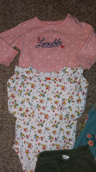 Carters Fall/Floral 6 Month Mix & Match Bundle - Picture 5 of 8